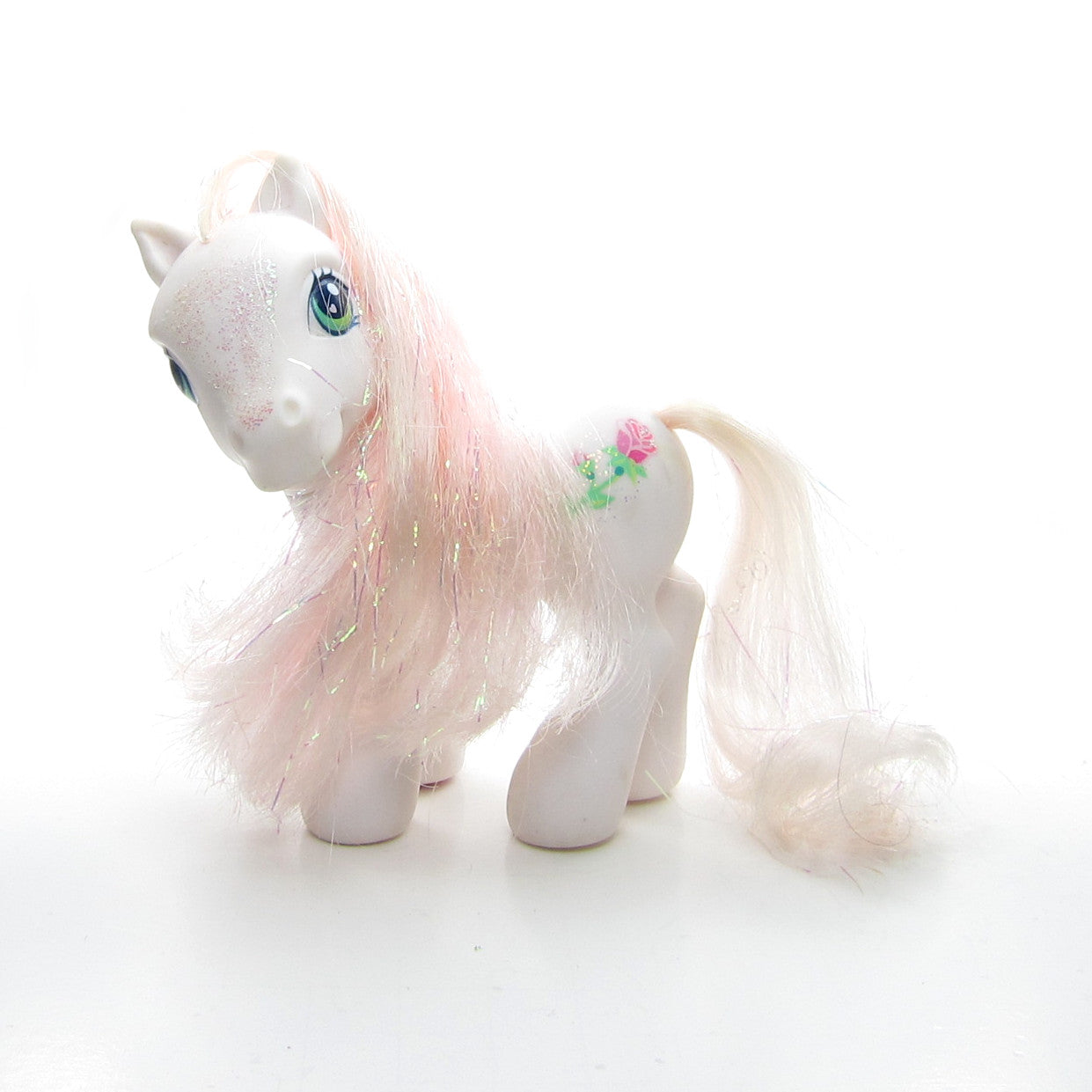 Desert Rose My Little Pony Vintage G3 Sparkle Ponies - BAIT PONY | Brown Eyed Rose Desert Rose My Little Pony Vintage G3 Sparkle Ponies - BAIT PONY | Brown Eyed Rose