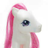 Strawberry Swirl vintage G3 My Little Pony with blue marks on face