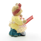 Side of Bearnadette Bearingers Hallmark Christmas ornament