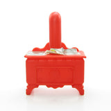 Red kitchen stove for Strawberry Shortcake House playset