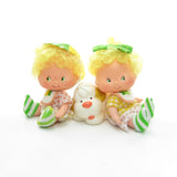 Lem and Ada with Sugar Woofer Strawberry Shortcake dolls