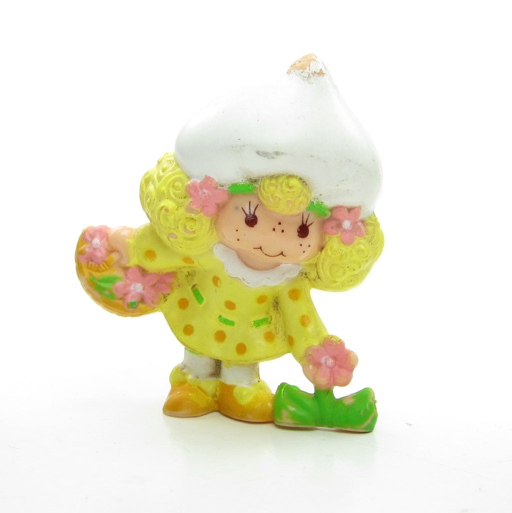 Lemon Meringue Picking a Flower Miniature Figurine