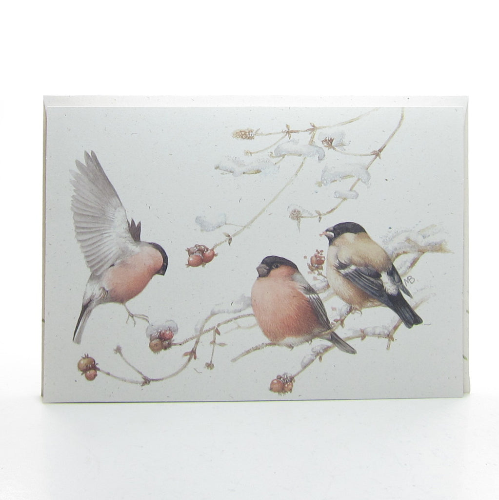 Marjolein Bastin Birds Christmas or Holiday Hallmark Greeting Card