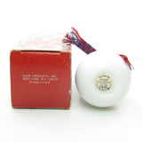 Avon Dapper Snowman cologne bottle with box