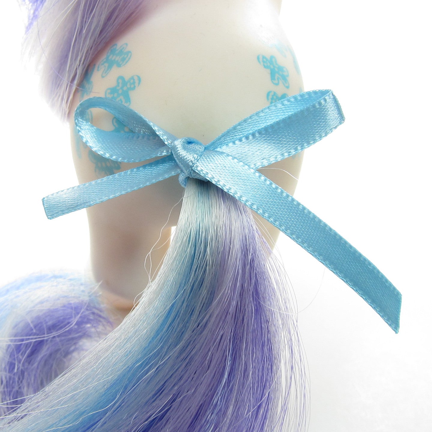 Mlp Rhapsody Ribbons Replacement Pony Hair Ribbons for G1 My Little Ponies - Blue Shades ...