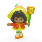 Orange Blossom Strawberry Shortcake miniature figurine with Marmalade on paintbrush