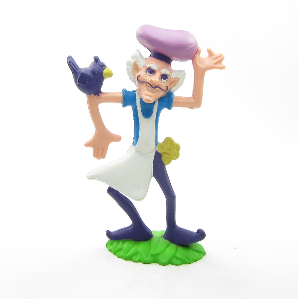 Purple Pie Man with Berry Bird Strawberry Shortcake Miniature Figurine