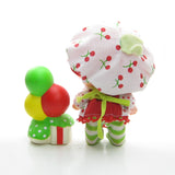 Cherry Cuddler Party Pleaser Strawberry Shortcake doll with Gooseberry pet