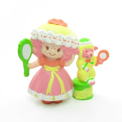 Peach Blush getting ready for bed miniature figurine