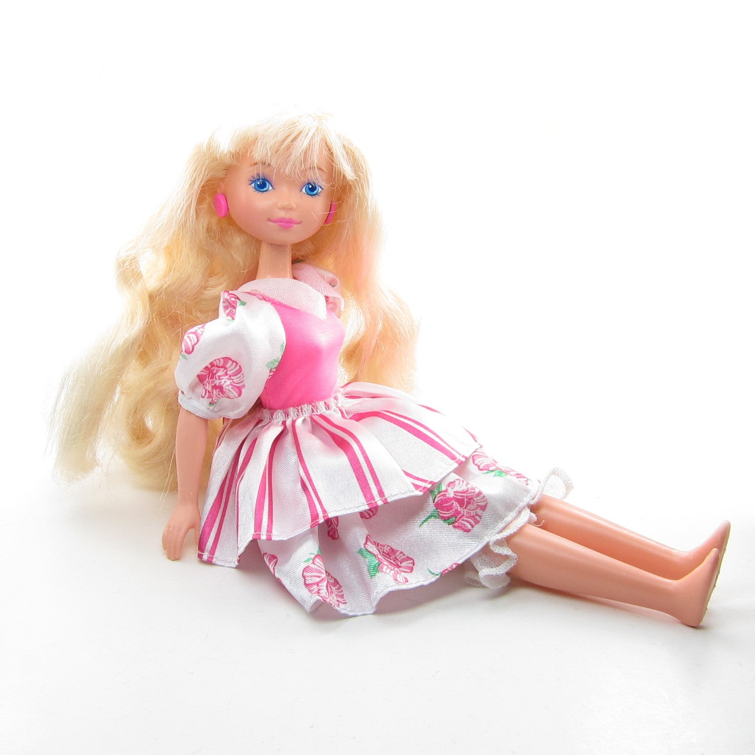 open lace back dress Peppermint Rose Doll with Outfit