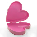 Poochie pink plastic heart-shaped case from My Heartthrob Box stationery set