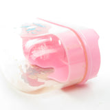 Scrapes on plastic of Poochie Fashion Bath Set case