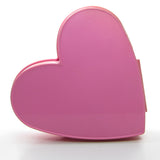 Poochie pink plastic heart-shaped case from My Heartthrob Box stationery set