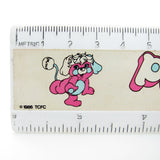 Popples vintage 1986 6-inch plastic ruler
