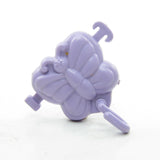 Purple butterfly pony tail holder for Charmkins Hyacinthia charm