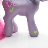 Petal Blossom vintage G3 My Little Pony with green hoof heart