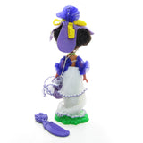 Rose Petal Place Iris doll with hat, dress, purse, comb, doll stand