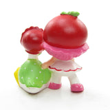 Cherry Cuddler with Gooseberry vintage Strawberry Shortcake miniature figurine