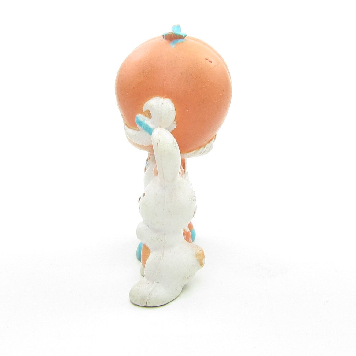 Hopsalot Rabbit Apricot with Hopsalot Strawberry Shortcake Miniature Figurine | Brown ...