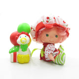 Cherry Cuddler Party Pleaser Strawberry Shortcake doll with Gooseberry pet