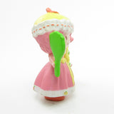 Side of Peach Blush getting ready for bed miniature figurine