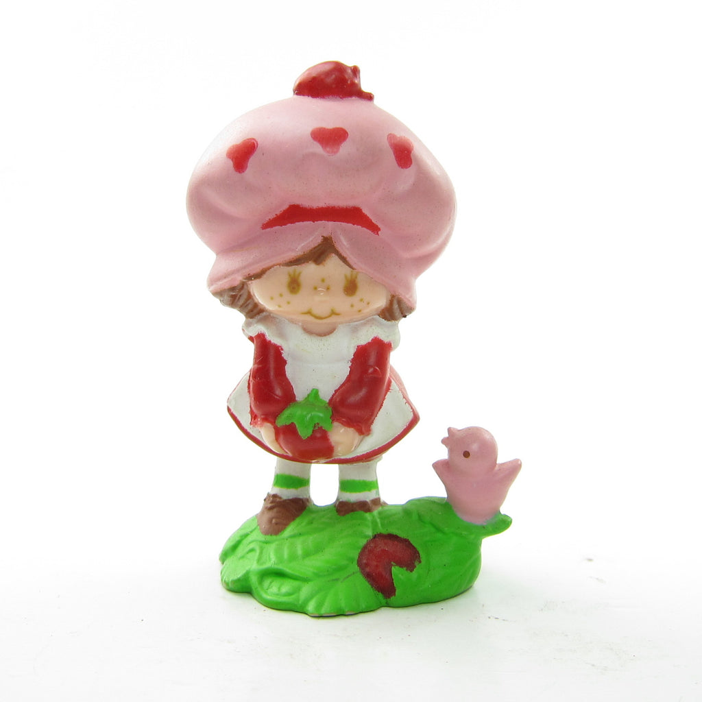 Strawberry Shortcake Picking Berries Miniature Figurine