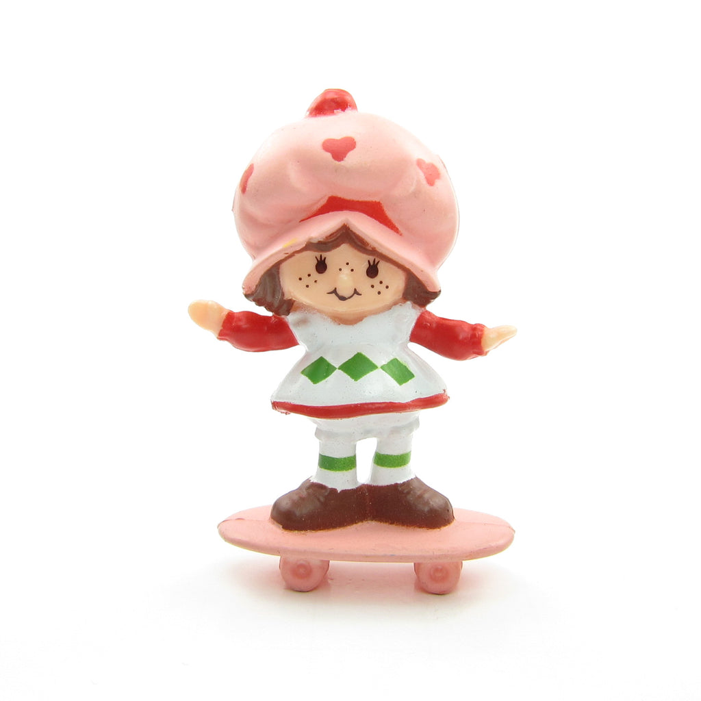 Strawberry Shortcake on Her Skateboard Miniature Figurine
