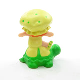 Apple Dumplin on Tea Time Turtle miniature figurine