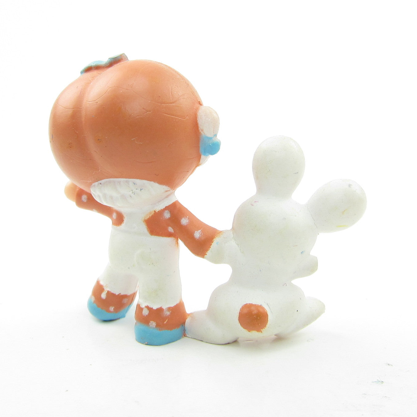 Hopsalot Rabbit Apricot Dancing with Hopsalot PVC Strawberry Shortcake Figurine | Brown ...