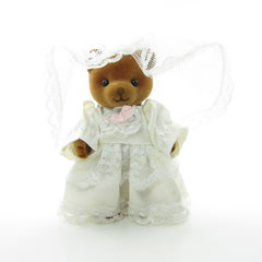 Teddy Bear Story Sekiguchi Tammy flocked bear bride