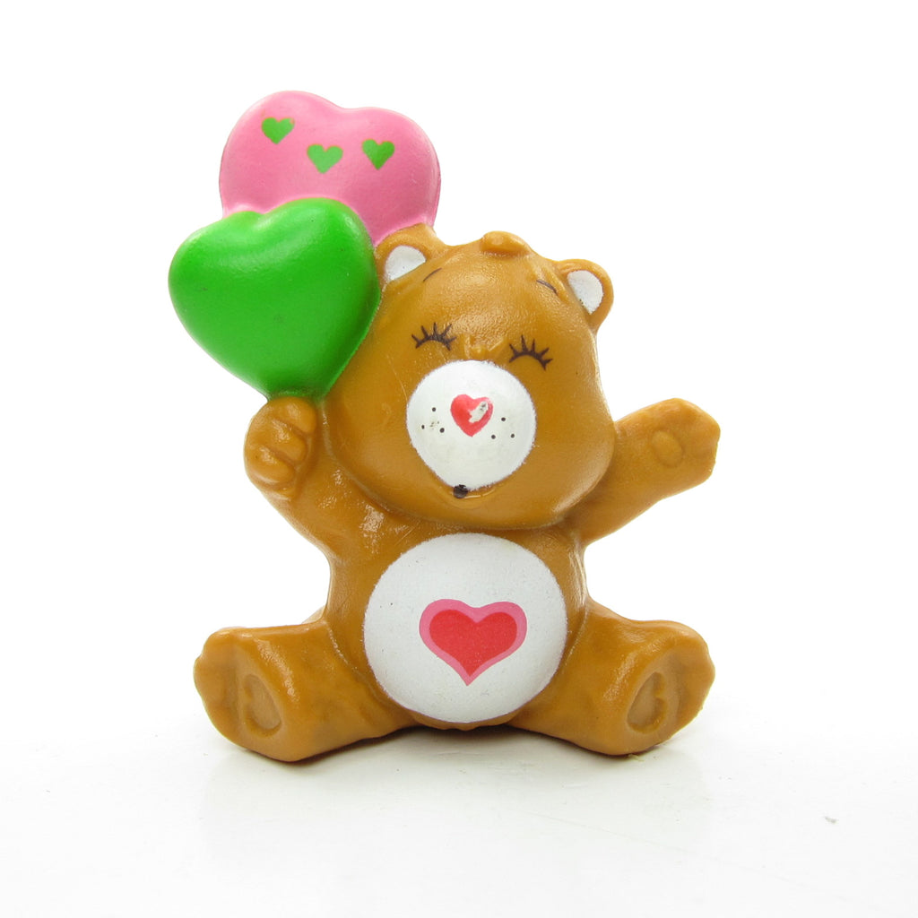 Tenderheart Bear Holding Heart-Shaped Balloons Care Bears Miniature