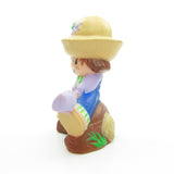 Huckleberry Pie catching a fish Strawberry Shortcake miniature figurine