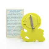 Avon Chicken Little Pin Pal with yellow Easter chick