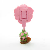 Charmkins Busy Lizzie Beaver charm with Flower Pocket clip hanger