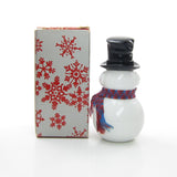 Avon Dapper Snowman cologne bottle with box