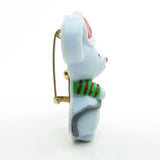 Hallmark mouse in santa hat with jingle bell lapel pin