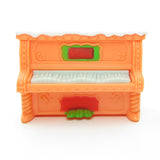 Orange piano from Blueberry Muffin miniature figurine set