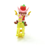 Strawberry Shortcake on a rocking horse deluxe miniature figurine set