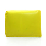 Charmkins yellow vinyl billfold wallet