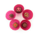 Set of 5 Miniature Polymer Clay Truffles