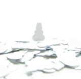 Snowman Confetti Paper Die Cut Shapes Without Arms