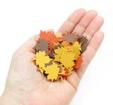 Maple Leaf Confetti Autumn Leaf Paper Punches