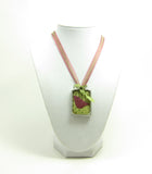 Rose Fairy Wing Soldered Pendant Necklace