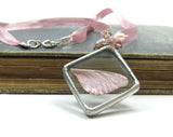 Rose Fairy Wing Soldered Pendant Necklace