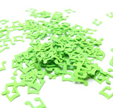 Green Music Note Confetti