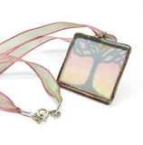Tree Soldered Pendant Necklace