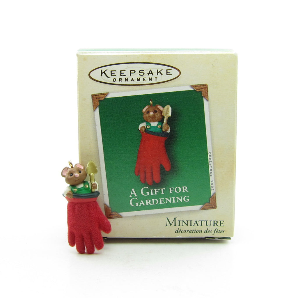 A Gift for Gardening Miniature 2002 Hallmark Keepsake Ornament
