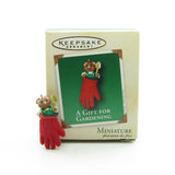 A Gift for Gardening miniature Hallmark keepsake ornament