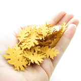 Large oak leaf paper punches or confetti