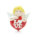 Vintage 1983 Avon Lovable Cupid Valentine's Day pin